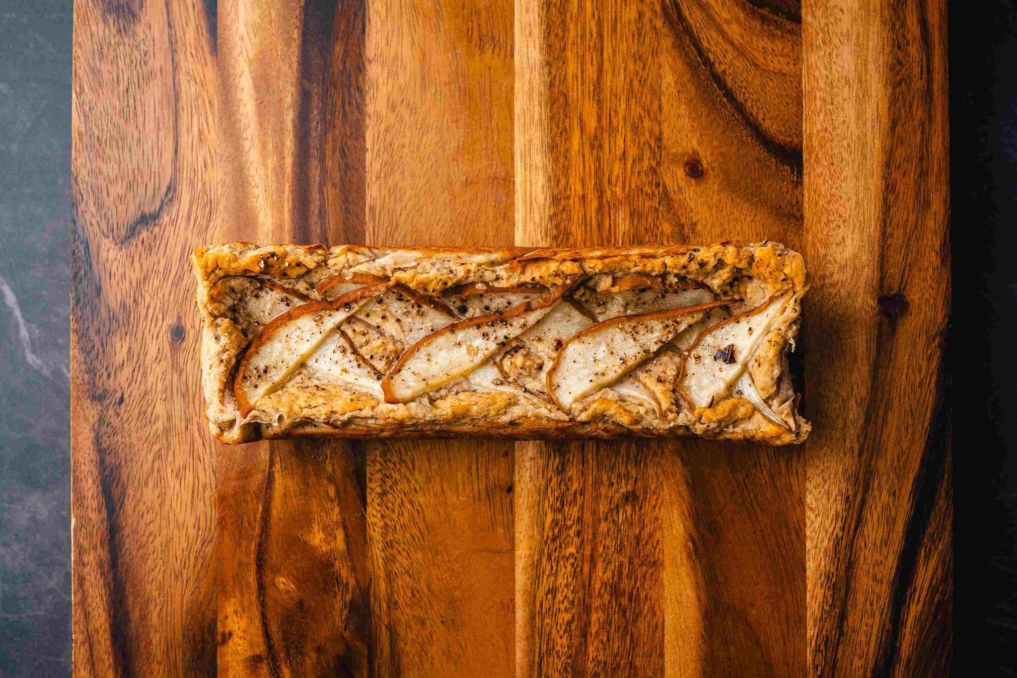 Pasztet z fasoli z gruszką