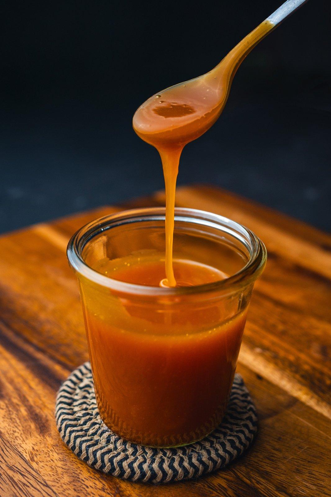 Karmel z soku marchewkowego