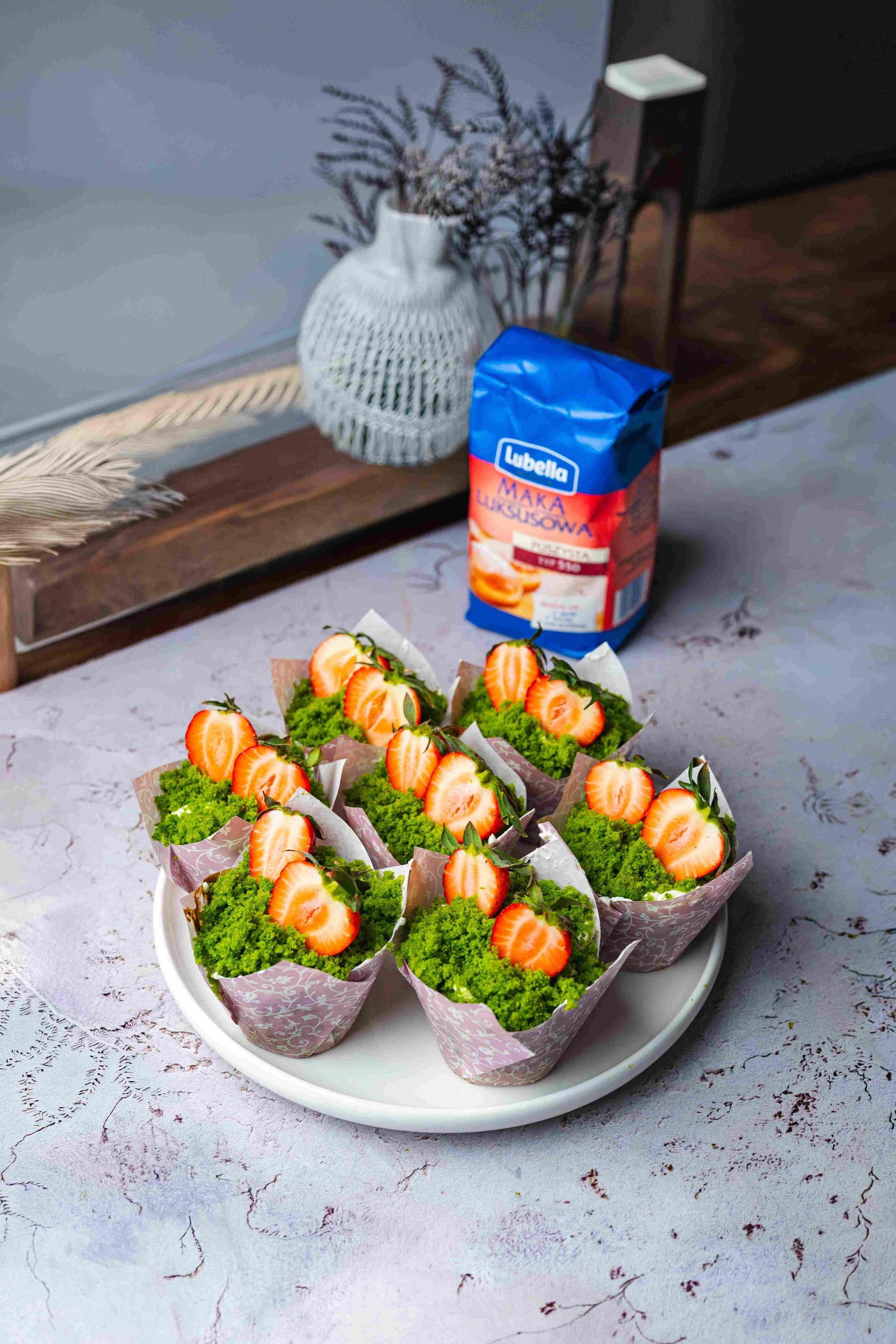 Babeczki leśny mech