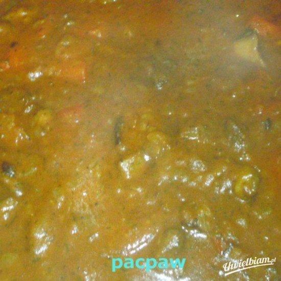 Gulasz wieprzowy z kminkiem i cząbrem