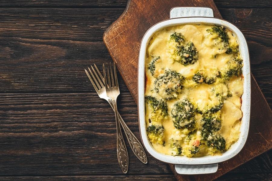 Warzywa zapiekane z sosem bolognese