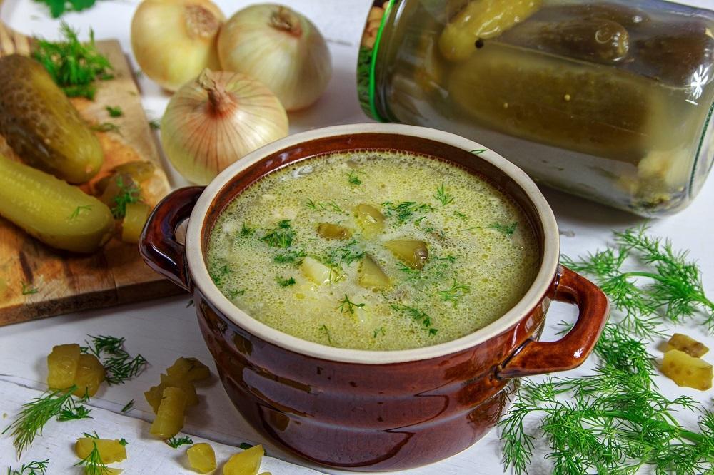 Zupa ogórkowa dla dziecka