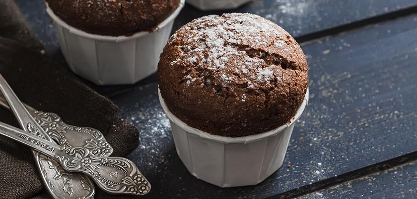 Muffiny czekoladowo bananowe