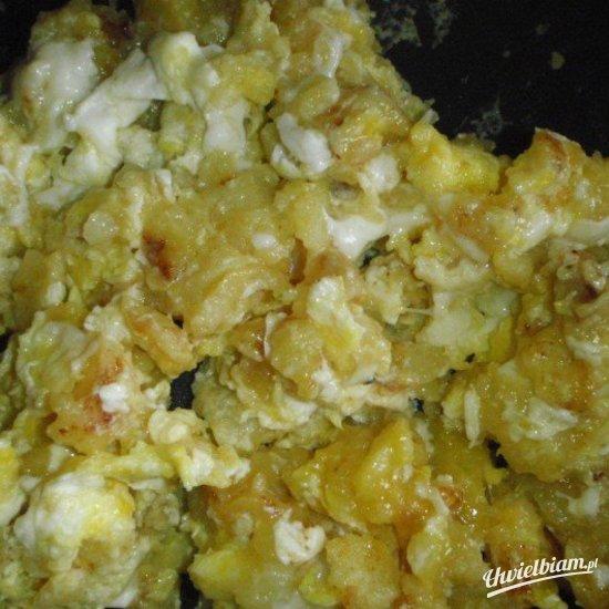 Ziemniaki smażone z jajkiem