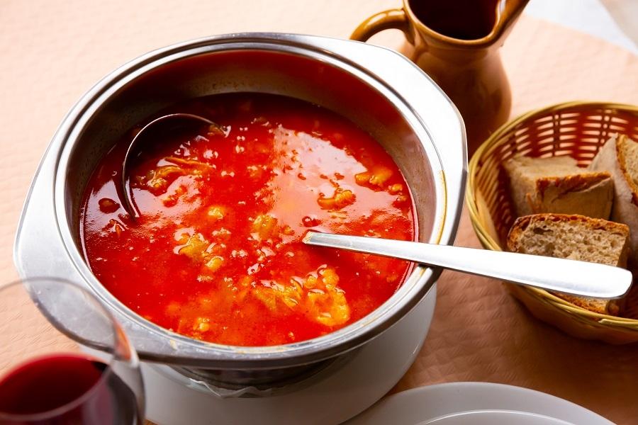 Zupa z pomidorów i żółtej papryki