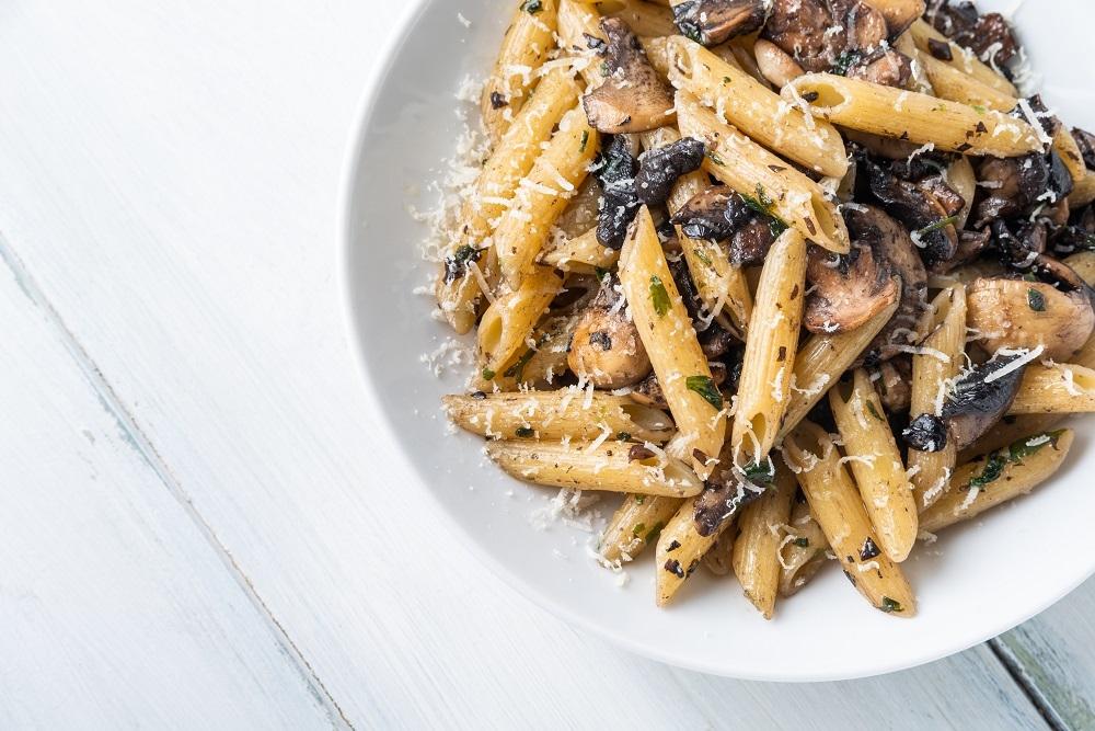 Penne funghi