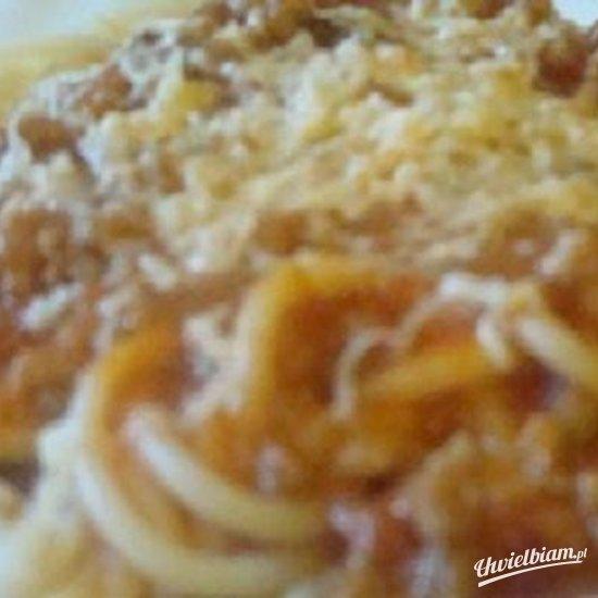 Spaghetti po wiejsku :)