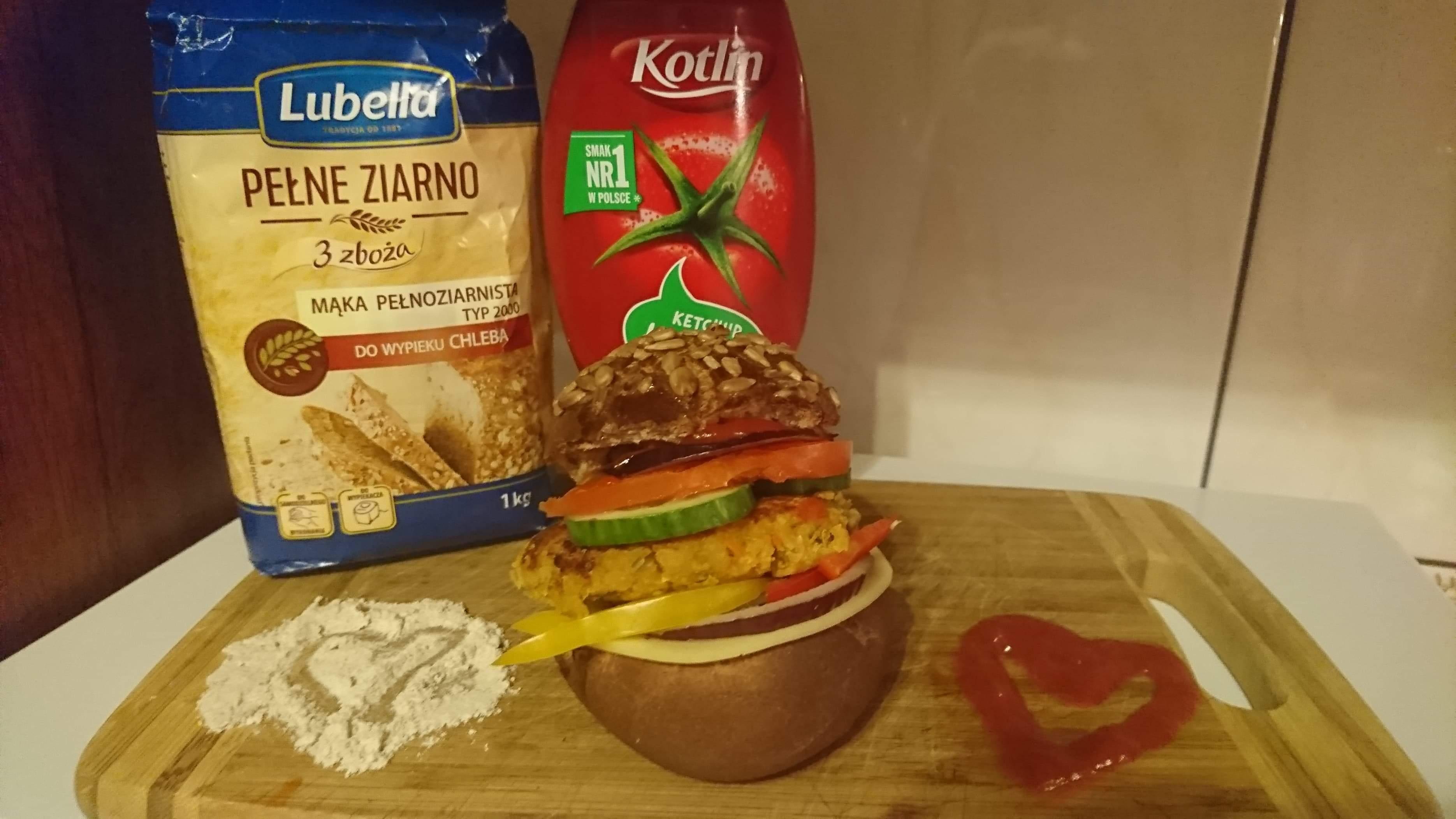 Król soczewicy- czyli zdrowy i pyszny burger