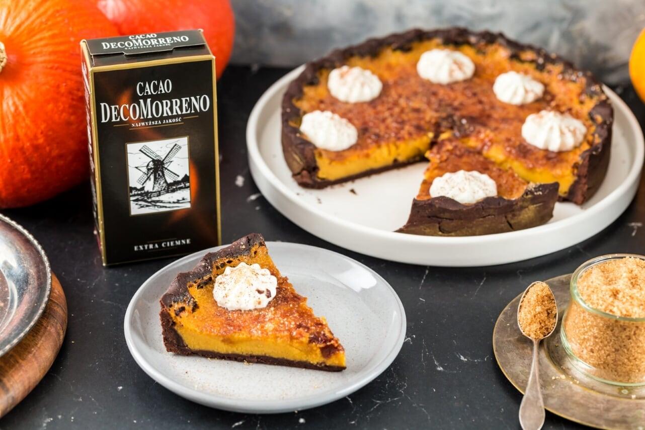 Dyniowe ciasto crème brûlée