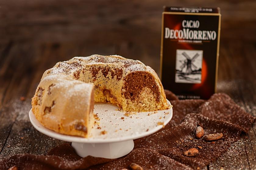 Bezglutenowa babka cytrynowo-kakaowa