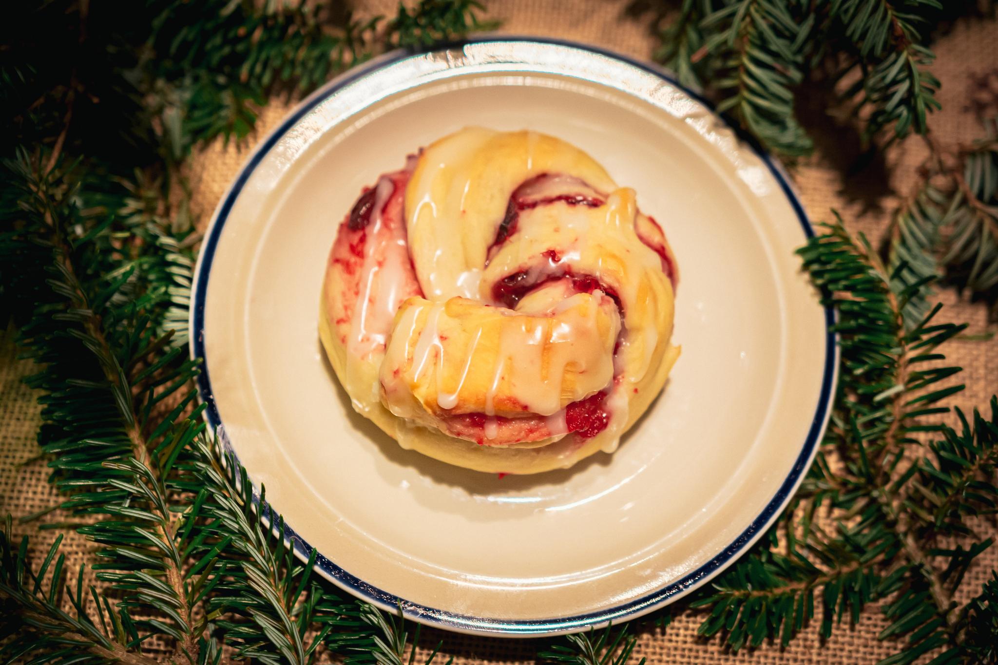 Bułeczki z rabarbarem