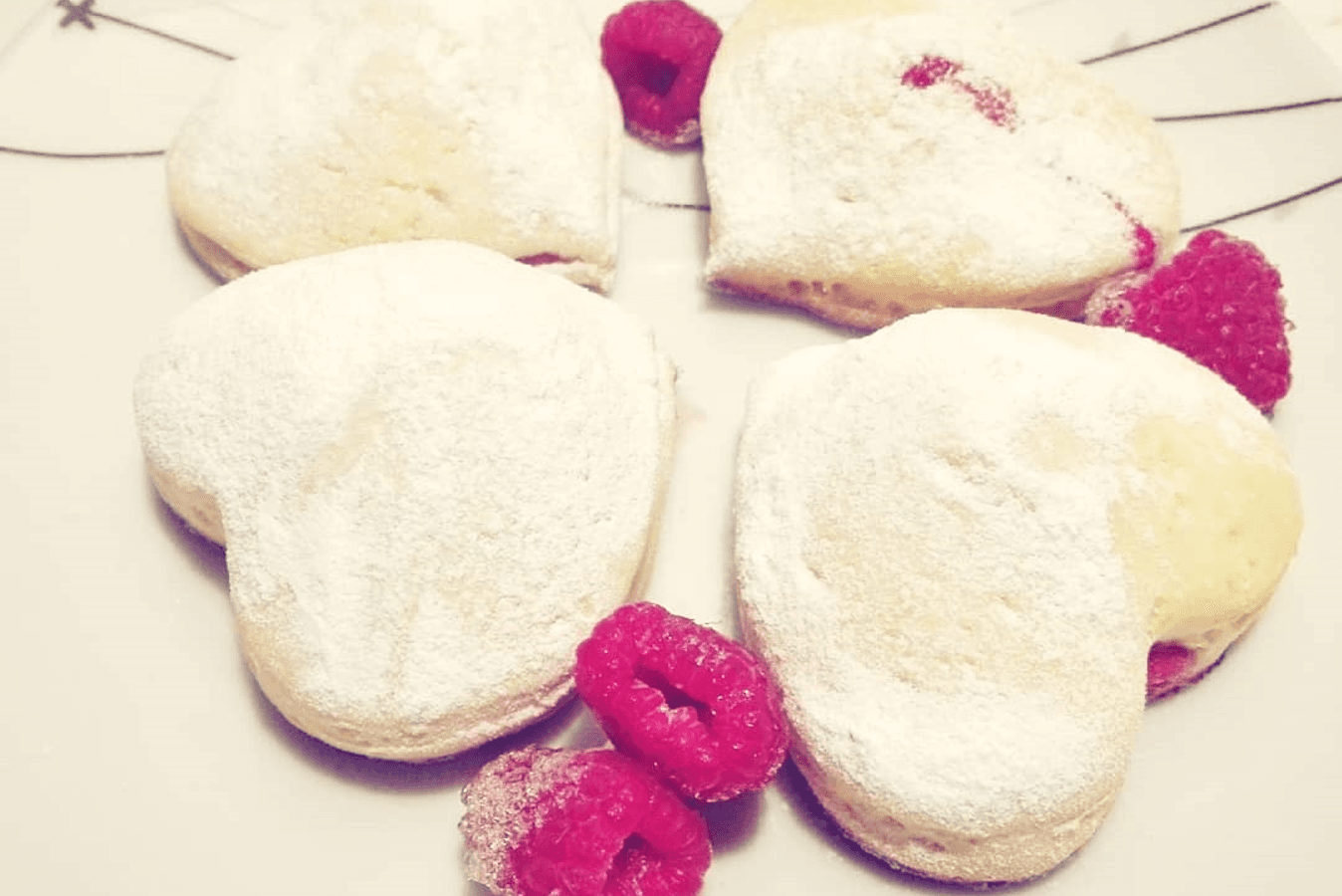 Kruche ciastka-serca