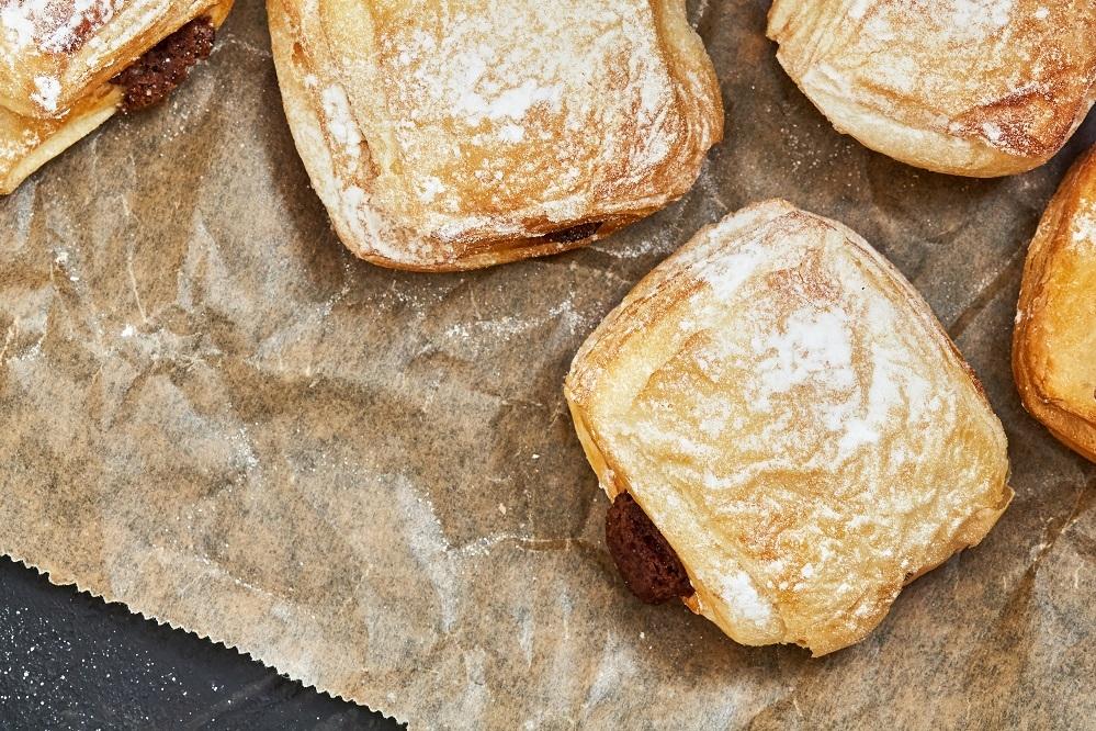 Ciasteczka francuskie z czekoladą