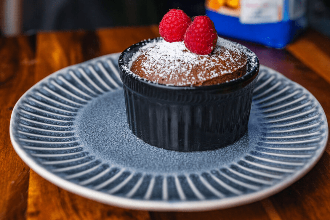 Suflet czekoladowy z airfryera