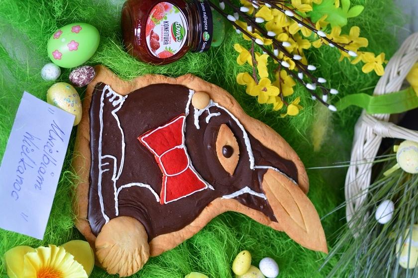 Zajączek - czekoladowy mazurek