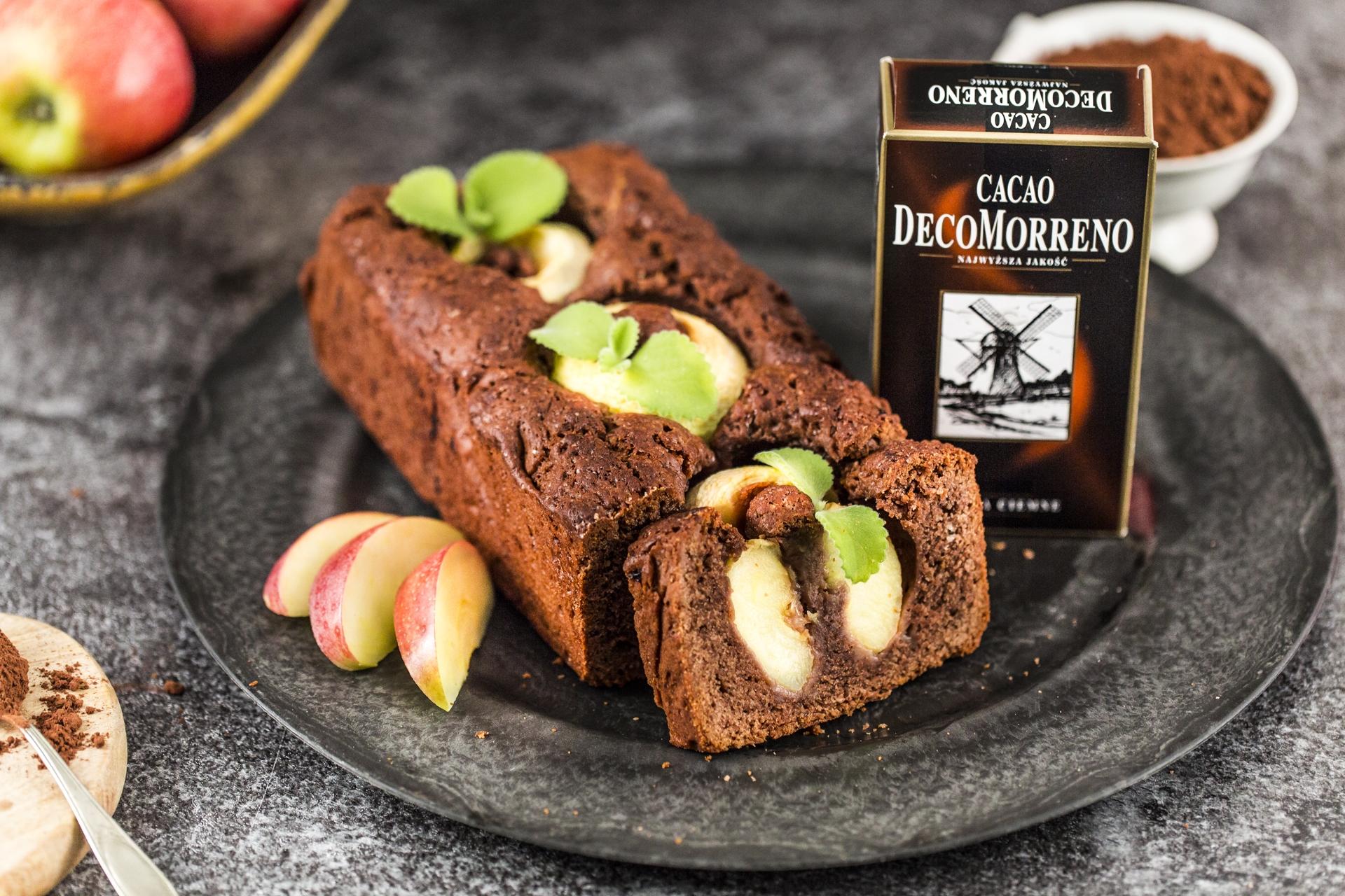 Ciasto czekoladowe z jabłkami