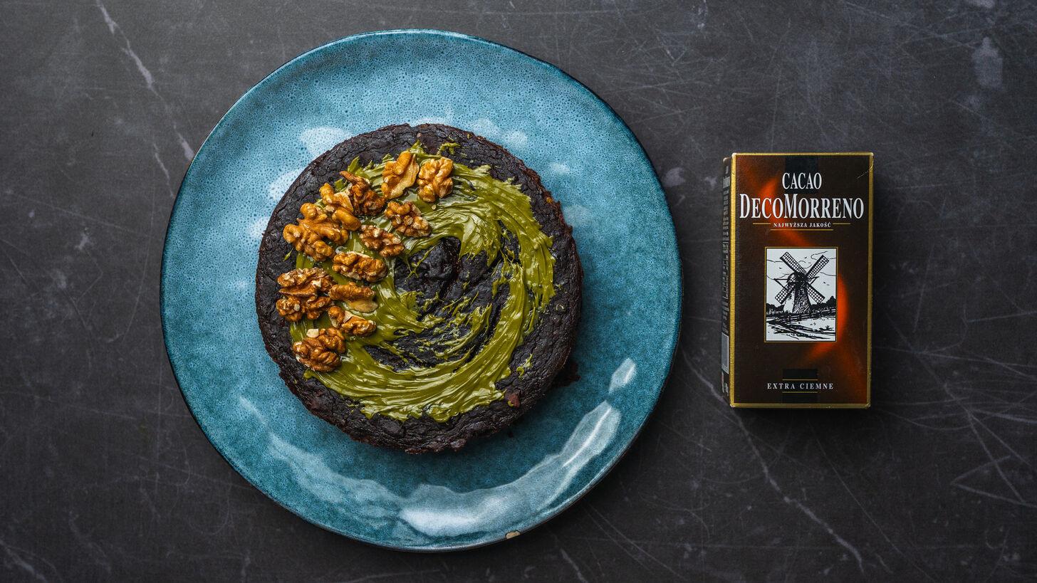 Brownie z fasoli i daktyli