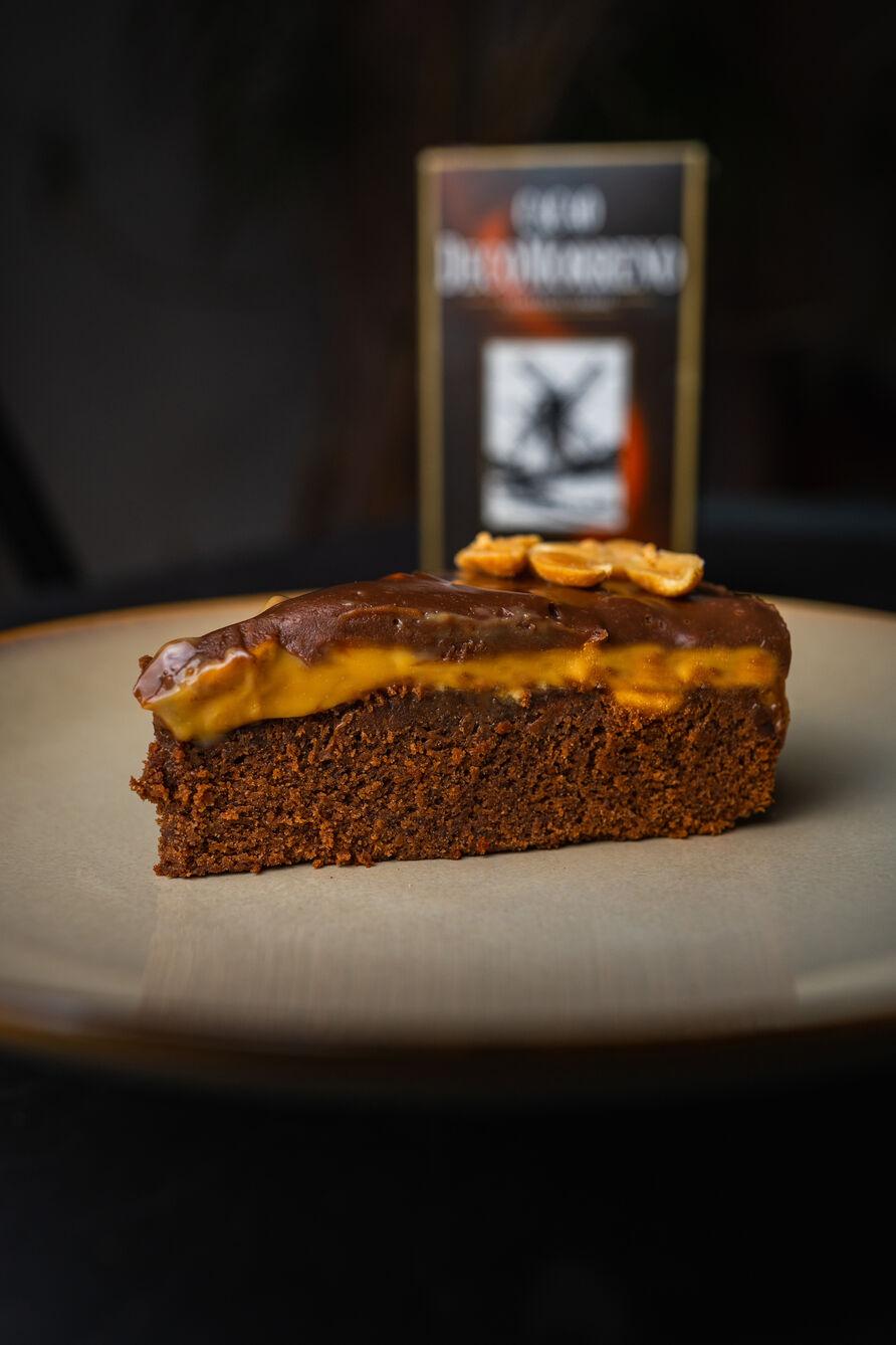 Brownie a'la Snickers