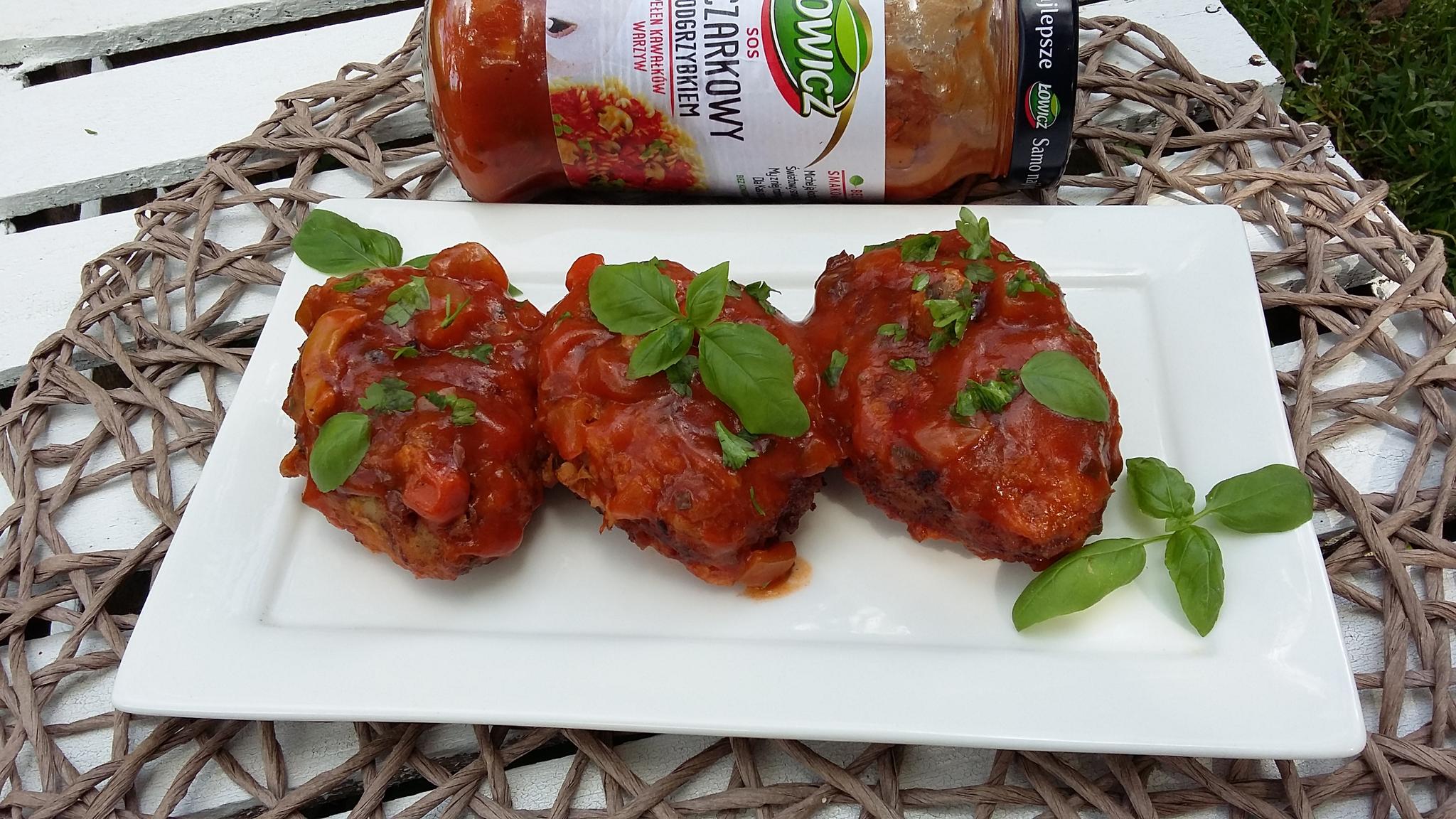 Pełnoziarniste gołąbki z grzybami bez zawijania