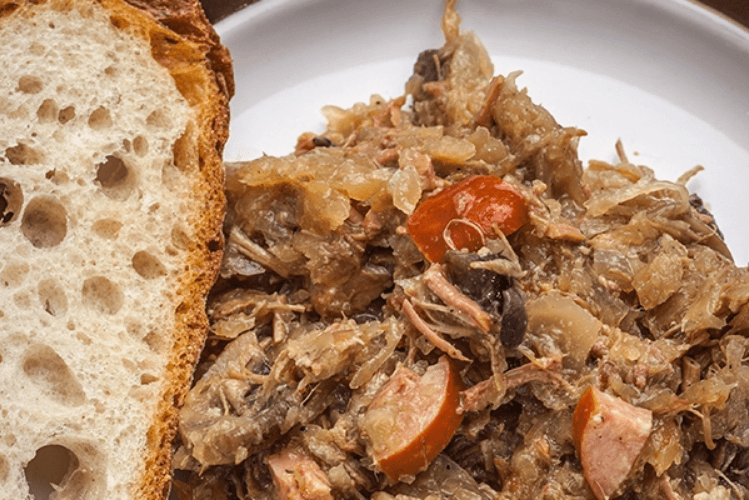 Bigos z grzybami