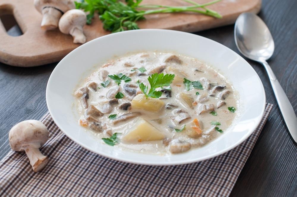 Zupa grzybowa z ziemniakami