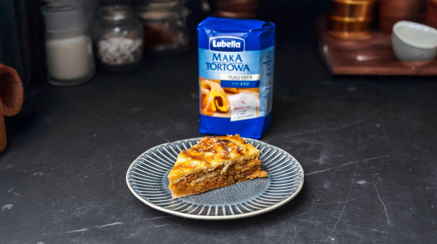 Sypana fit szarlotka