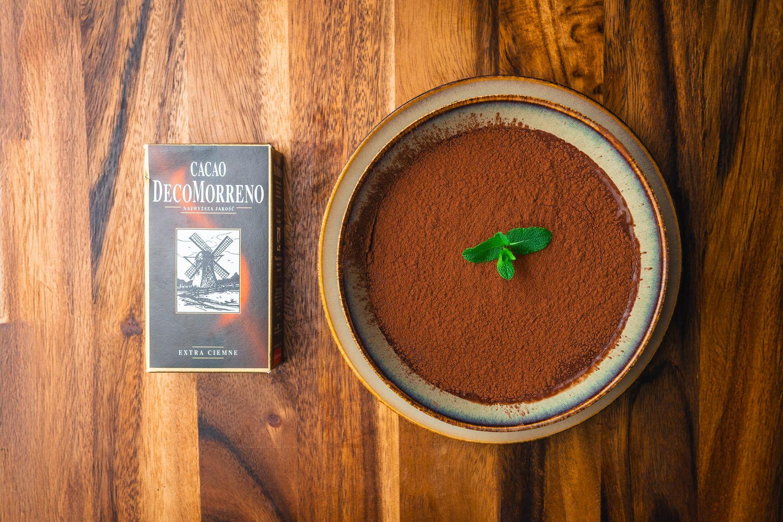 Pudding z gorzkiej czekolady