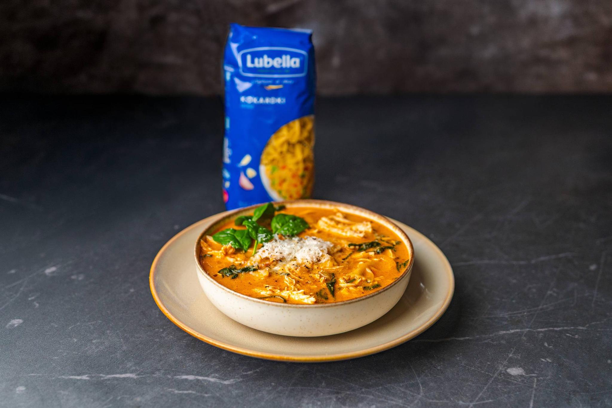 Zupa Marry Me Chicken z makaronem